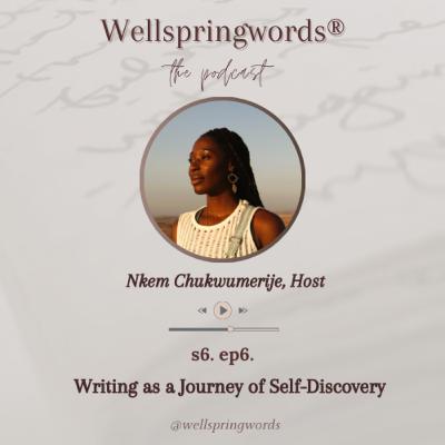 Writing as a Journey of Self-Discovery Writing as a Journey of Self-Discovery