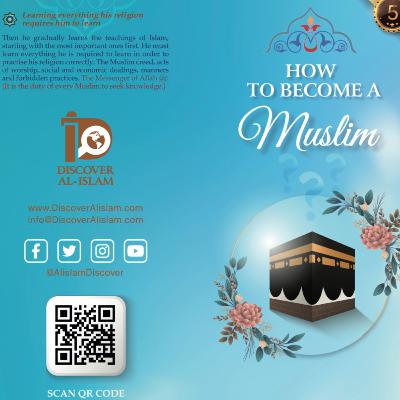 How To Become A Muslim..