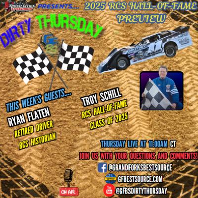 RCS DIRTY THURSDAY - with Retired Driver & RCS Historian, Ryan Flaten & 2025 Hall-of-Fame Inductee, Troy Schill - 7-31-2025 RCS DIRTY THURSDAY - with Retired Driver & RCS Historian, Ryan Flaten & 2025 Hall-of-Fame Inductee, Troy Schill - 7-31-2025