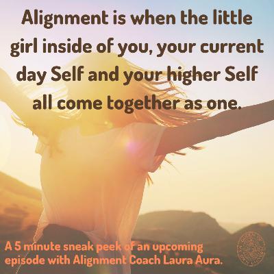 TRAILER - a sneak peek of Episode 8. My favourite 5 minutes of my chat with Alignment Coach Laura Aura.