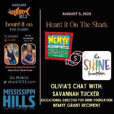 Olivia Shines A Light On The Shine Foundation Olivia Shines A Light On The Shine Foundation