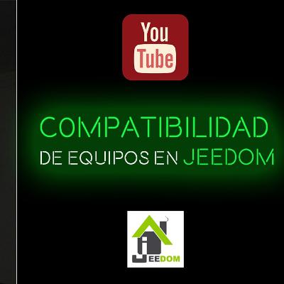 Compatibilidad de equipos en jeedom