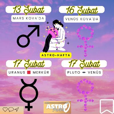Astro•Hafta (12-19 Şubat) Mars ve Venüs Kova Dönemi ♂️♀️♒ Astro•Hafta (12-19 Şubat) Mars ve Venüs Kova Dönemi ♂️♀️♒