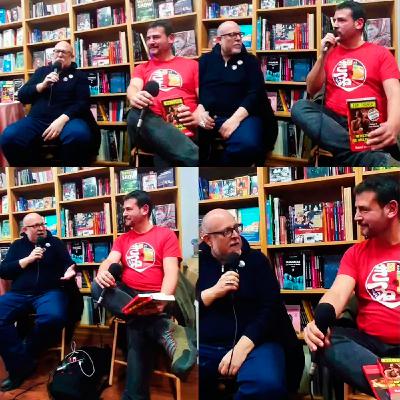 #37 Jesús Palacios y Alfonso M. González en la presentación de «Dan Turner, Detective de Hollywood - Primeros casos»