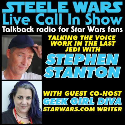 Live Call In Show – Ep 52 : Stephen Stanton, Geek Girl Diva & your calls