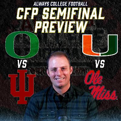 Greg McElroy’s CFP Semifinal Previews + transfer portal chaos | Always College Football Greg McElroy’s CFP Semifinal Previews + transfer portal chaos | Always College Football