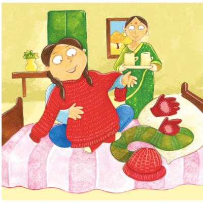 गरम चहा आणि दुलईची उब गरम चहा आणि दुलईची उब