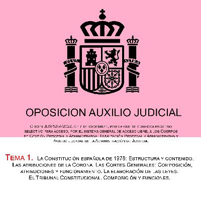 Oposición Auxilio Judicial - TEMA 1 -