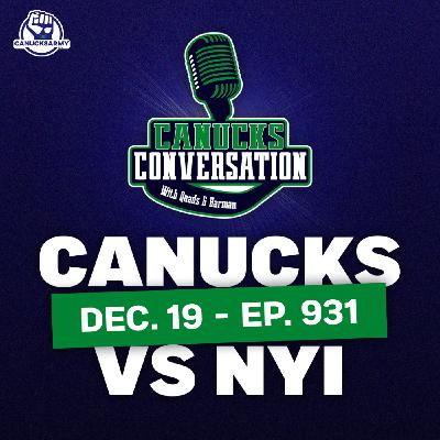 Dec. 19: Canucks take on the Isles + NHL Spelling Bee (ep. 931) Dec. 19: Canucks take on the Isles + NHL Spelling Bee (ep. 931)