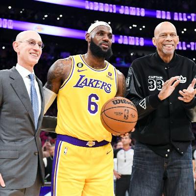LeBron Breaks Karreem’s Scoring Record