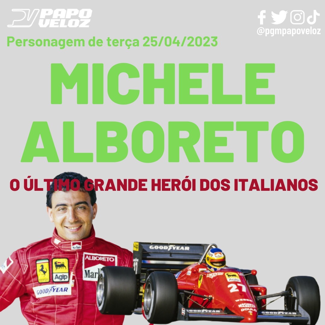 Michele Alboreto: o último grande herói dos italianos - Personagem de terça 25/04/2023 episode artwork