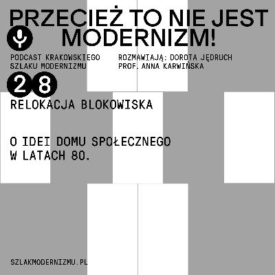 Relokacja blokowiska – o idei domu społecznego w latach 80. Relokacja blokowiska – o idei domu społecznego w latach 80.