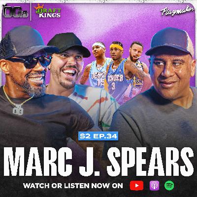 Marc J. Spears Shares Untold Melo, AI, & Steph Curry Stories, Kobe’s Influence & Journalism Changing