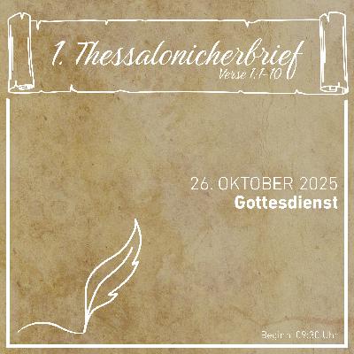 1. Thessalonicher: Vorbild sein