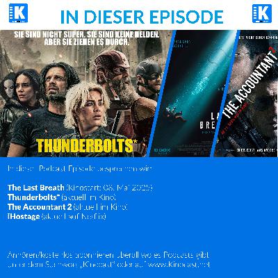 Thunderbolts*, Last Breath, The Accountant 2, iHostage