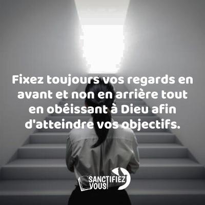 Leçon 3 : Ne regardez jamais en arrière. Leçon 3 : Ne regardez jamais en arrière.