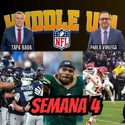 #HuddleUp Semana 4 #NFL @TapaNava & @PabloViruega