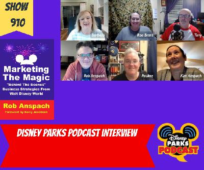 Disney Parks Podcast Show #910- Interview with Rob Anspach Disney Parks Podcast Show #910- Interview with Rob Anspach