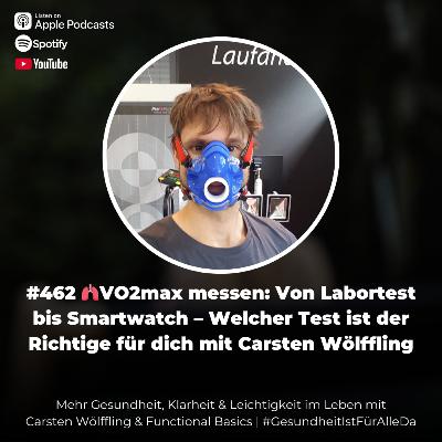 #462 🫁 VO2max messen: Von Labortest bis Smartwatch – Welcher Test ist der Richtige für dich mit Carsten Wölffling