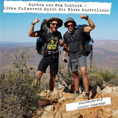 Zurück aus dem Outback - 238 km Fußmarsch durch die Wüste Australiens