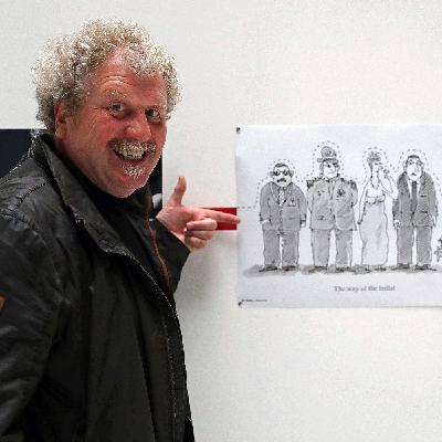 "Ich will nicht in einer Welt leben, in der alle Künstler vernünftig sind." | Til Mette, Karikaturist