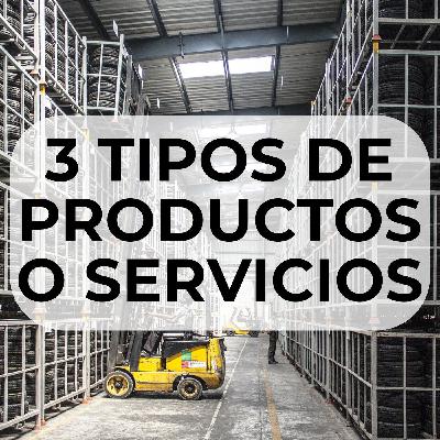 66 Tres tipos de productos o servicios 66 Tres tipos de productos o servicios
