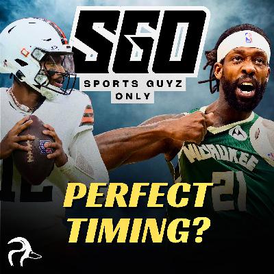 Sports Guyz Only; Perfect Timing? Sports Guyz Only; Perfect Timing?