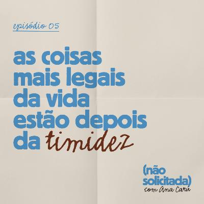 as coisas mais legais da vida estão depois da timidez