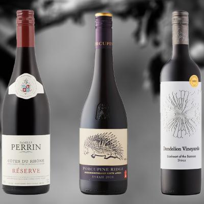 Shiraz paired with some comfort foods Shiraz paired with some comfort foods