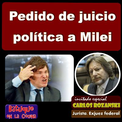 Pedido de Juicio político a Javier Milei Pedido de Juicio político a Javier Milei