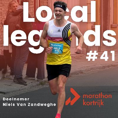 EP 41 - Olympiër Niels Van Zandweghe loopt de Kortrijk marathon
