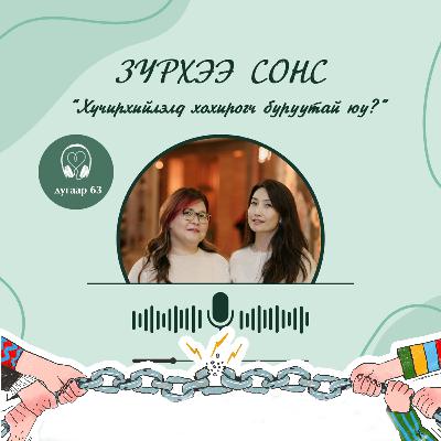 Зүрхээ Сонс 63: Хүчирхийлэлд хохирогч буруутай юу?