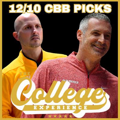 College Basketball Picks For December 10th | The College Experience: Basketball (Ep. 1029) College Basketball Picks For December 10th | The College Experience: Basketball (Ep. 1029)