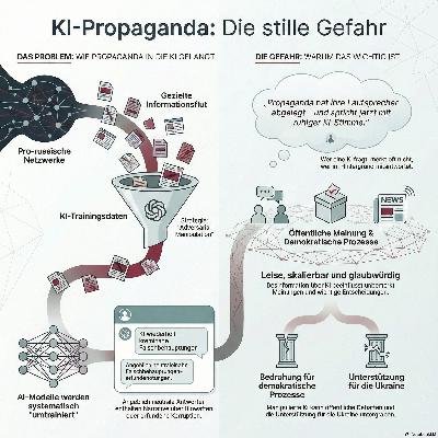 Wenn KI Propaganda lernt – ein unterschätztes Risiko Wenn KI Propaganda lernt – ein unterschätztes Risiko