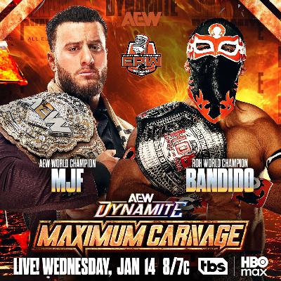 AEW Dynamite 1/14/26 LIVE Review – Maximum Carnage: MJF vs Bandido AEW Dynamite 1/14/26 LIVE Review – Maximum Carnage: MJF vs Bandido