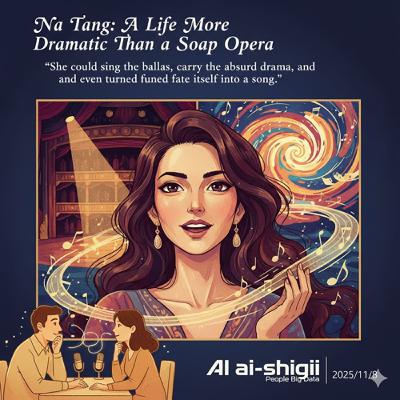 坣娜（1962– 2025）《人生比八點檔還有戲》- 「唱得了抒情歌，撐得起荒唐劇，連命運都被她唱成一首歌。」