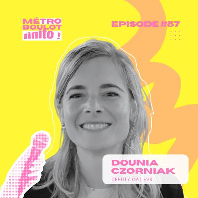 56. Entre chiffres et perceptions avec Dounia Czorniak, Deputy CPO chez EVS