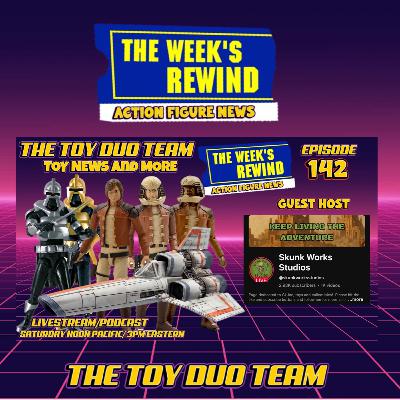 Battlestar Galactica! The Toy Duo Team E 142: Toy News Weekly rewind Action Figure reveals Battlestar Galactica! The Toy Duo Team E 142: Toy News Weekly rewind Action Figure reveals