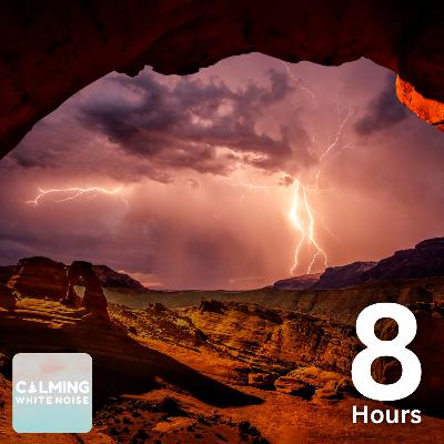 Heavy Rain & Thunder with Crickets for Insomnia Relief (8 Hours)