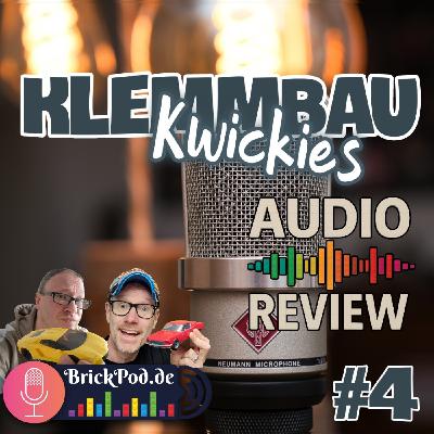 Klemmbau Kwickies #4: Audio Review Airfix Klemmbaustein Modelle
