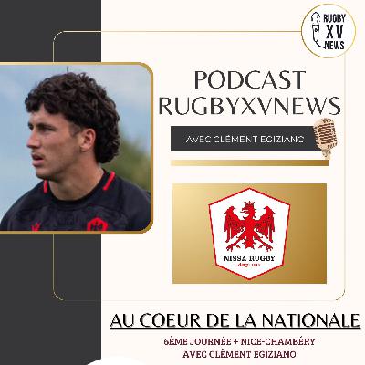 "Au coeur de la Nationale" #11 - avec Clément Egiziano, ailier de Nissa Rugby