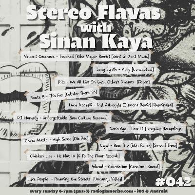Episode042 Stereo Flavas with Sinan Kaya - Radio Glamorize Episode042 Stereo Flavas with Sinan Kaya - Radio Glamorize