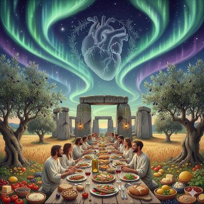 #345 - Aurora, Dieta Mediterranea, Stonehenge 🌌🥗🪨 #345 - Aurora, Dieta Mediterranea, Stonehenge 🌌🥗🪨