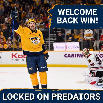 Back To Business | Predators Take Down Blackhawks In Return To NHL Play