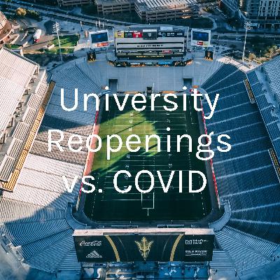 University Reopenings vs. Covid-19 University Reopenings vs. Covid-19