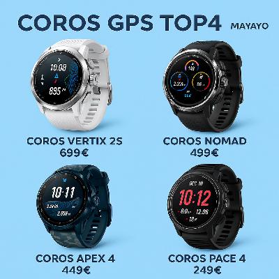 RELOJ COROS: TOP4 POR MAYAYO + Costa Blanca Trails y Homenaje Carlos Suarez.