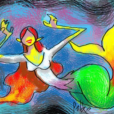 La sirenita del culito verde/Sirena de agua dulce