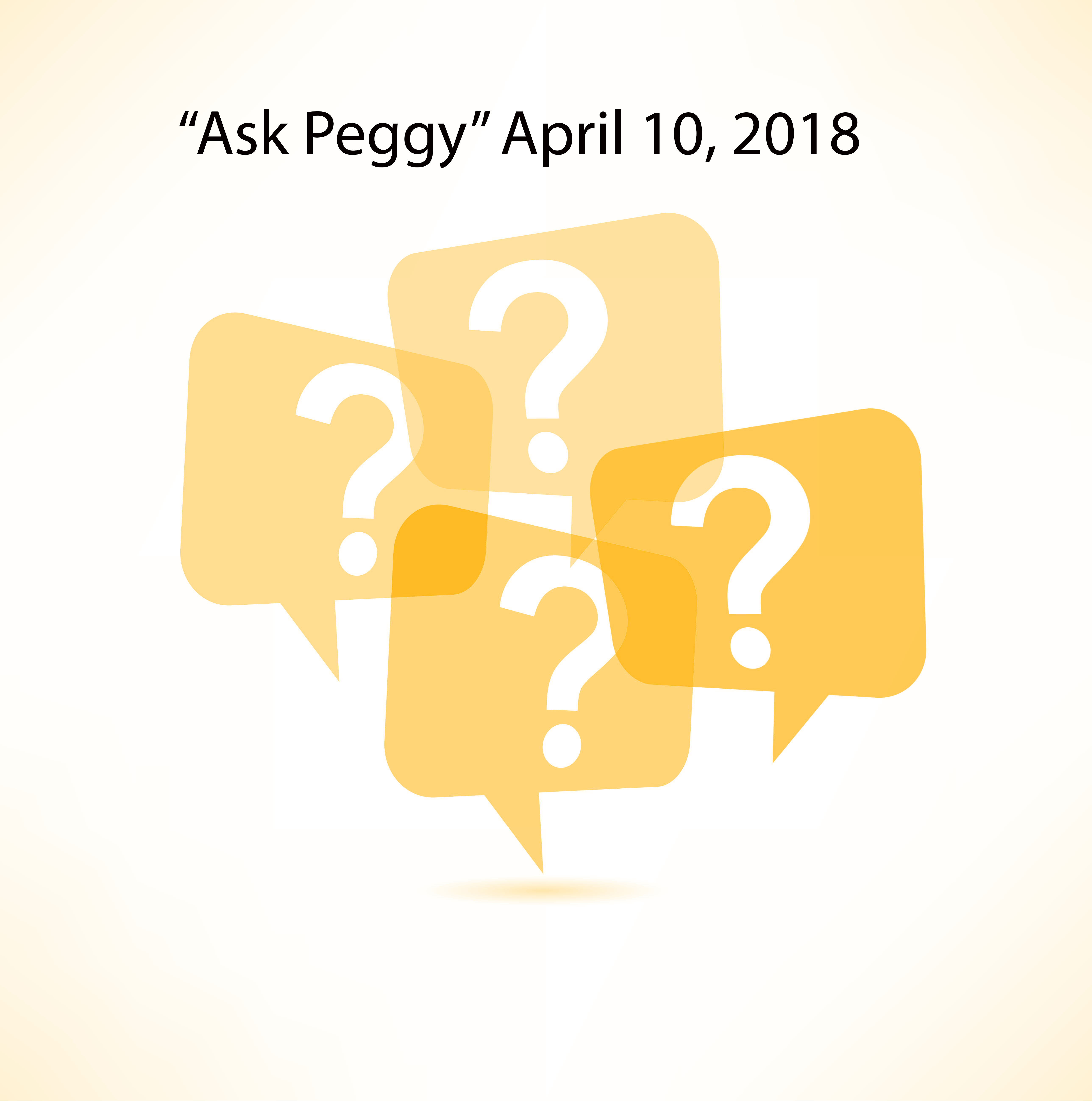Ask Peggy Doviak About Your Finances!