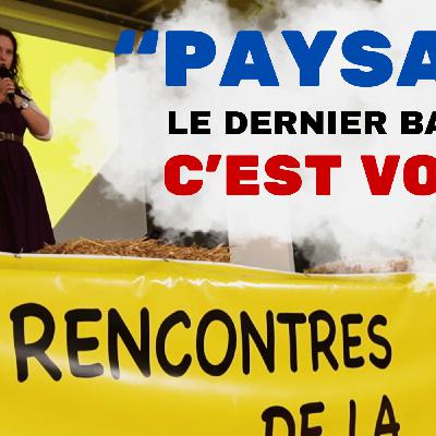 TATIANA VENTÔSE AUX AGRICULTEURS : "IL Y A UNE VOLONTÉ DE VOUS TUER" - Intervention devant la COORDINATION RURALE 82 (6.12.25)