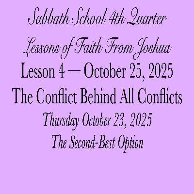 The Conflict Behind All Conflicts — The Second-Best Option The Conflict Behind All Conflicts — The Second-Best Option